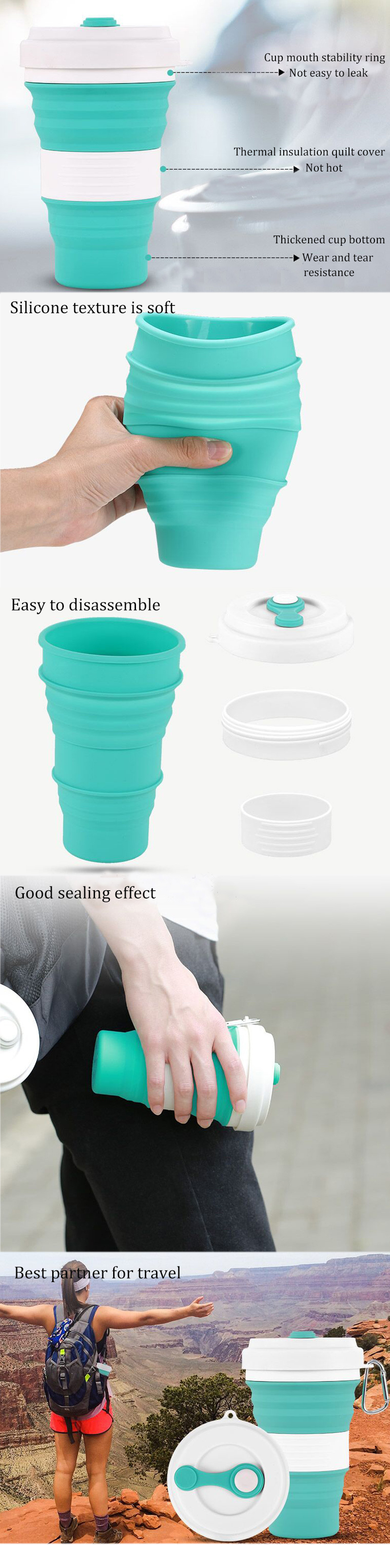 IPReereg-350ml-Silicone-Folding-Cup-Portable-Telescopic-Water-Drinking-Bottle-Coffee-Mug-1363889-2