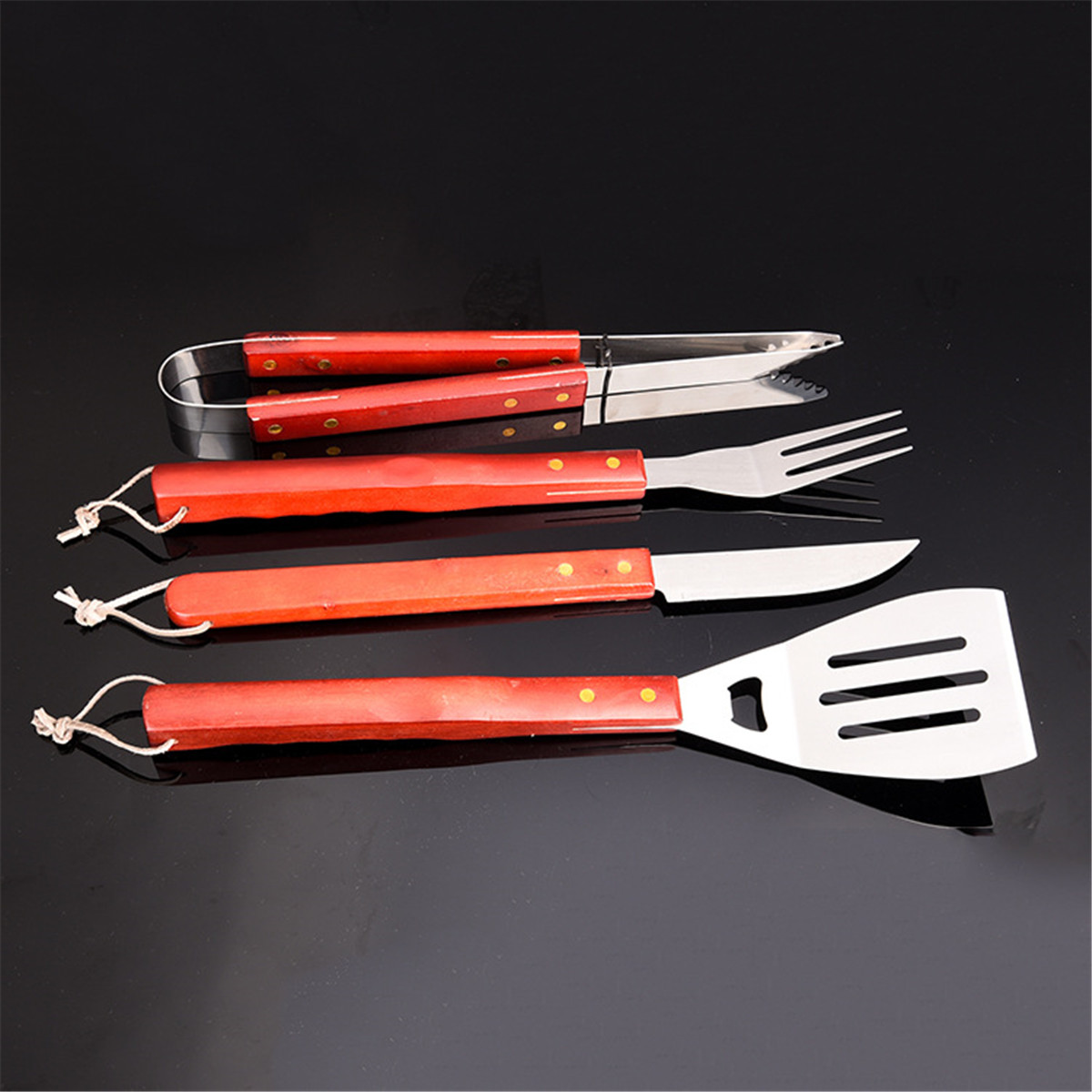 IPReereg-8Pcs-BBQ-Tools-Set-Stainless-Steel-Tableware-Barbecue-Grilling-Accessories-Kit-with-Portabl-1657945-3