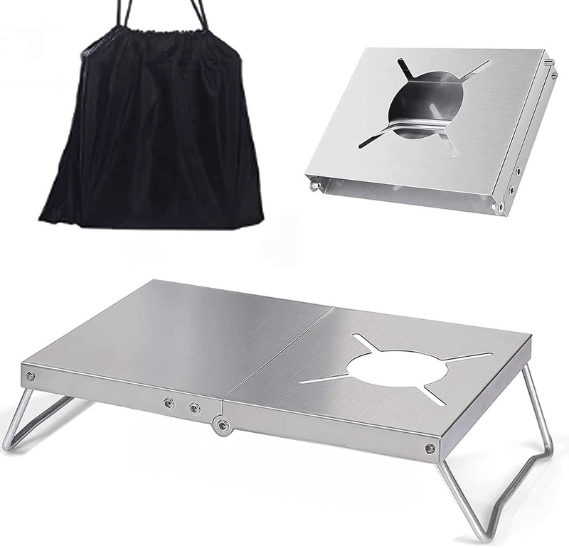 IPReereg-Stainless-Steel-Camping-Stove-Bracket-Heat-Insulation-Table-Gas-Furnace-Folding-Cooker-Tabl-1843839-1