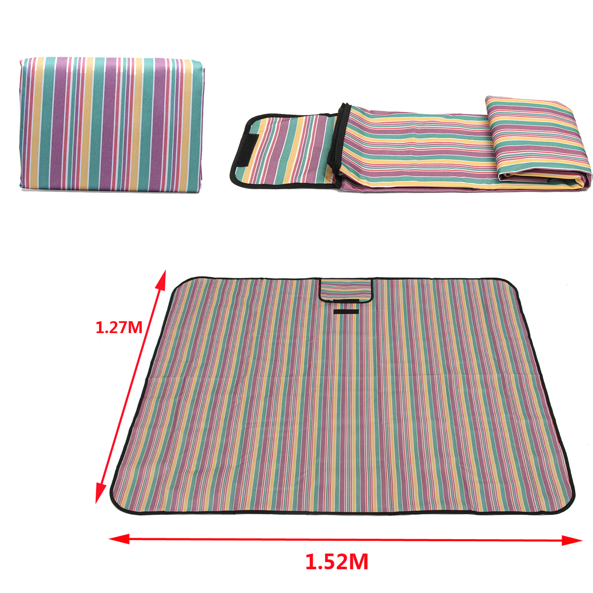 IPReereg-Waterproof-600D-Oxford-Picnic-Blanket-Tent-Mat-Pad-Travel-Hamper-Basket-Bag-1194645-4