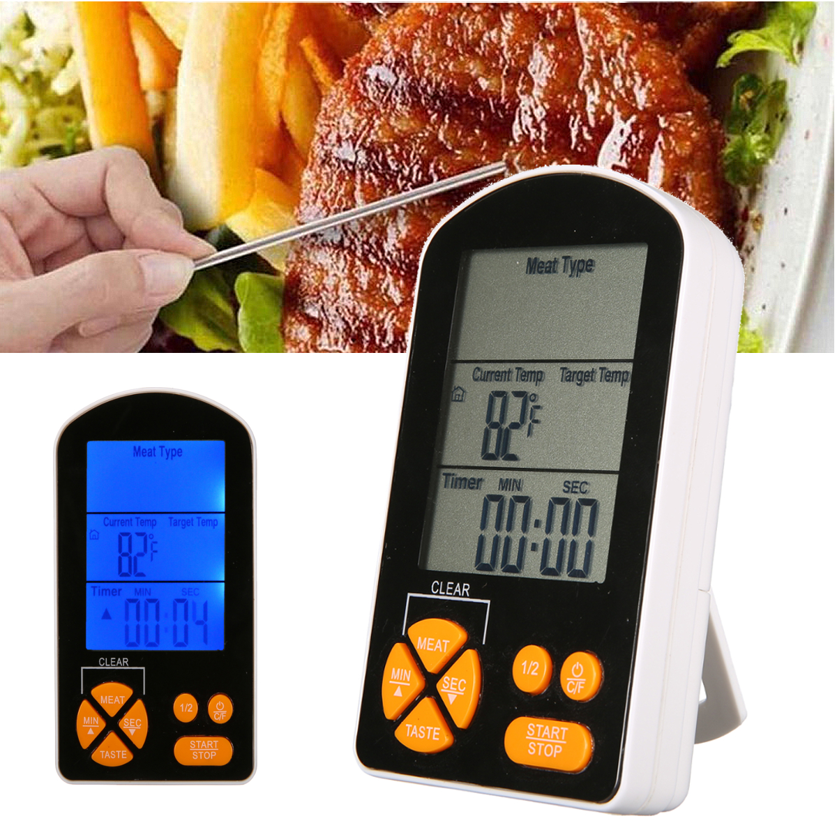 Outdoor-BBQ-Cooking-Digital-LCD-Remote-Thermometer-with-Built-in-Timer-Alarm-AAA-Battery-1221702-1