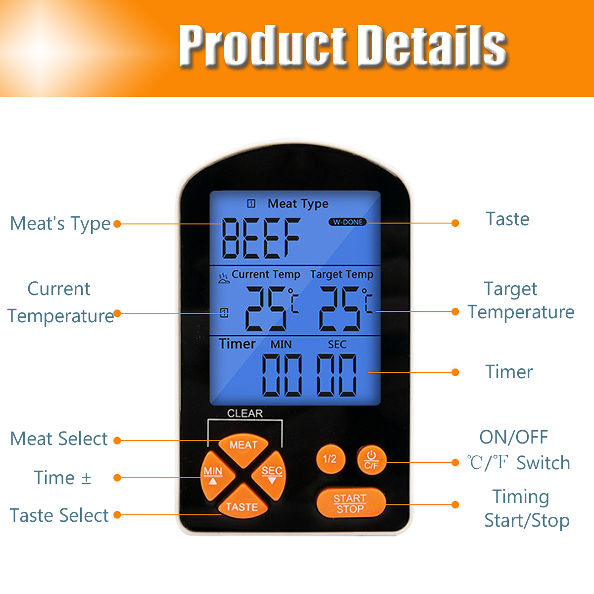 Outdoor-BBQ-Cooking-Digital-LCD-Remote-Thermometer-with-Built-in-Timer-Alarm-AAA-Battery-1221702-3
