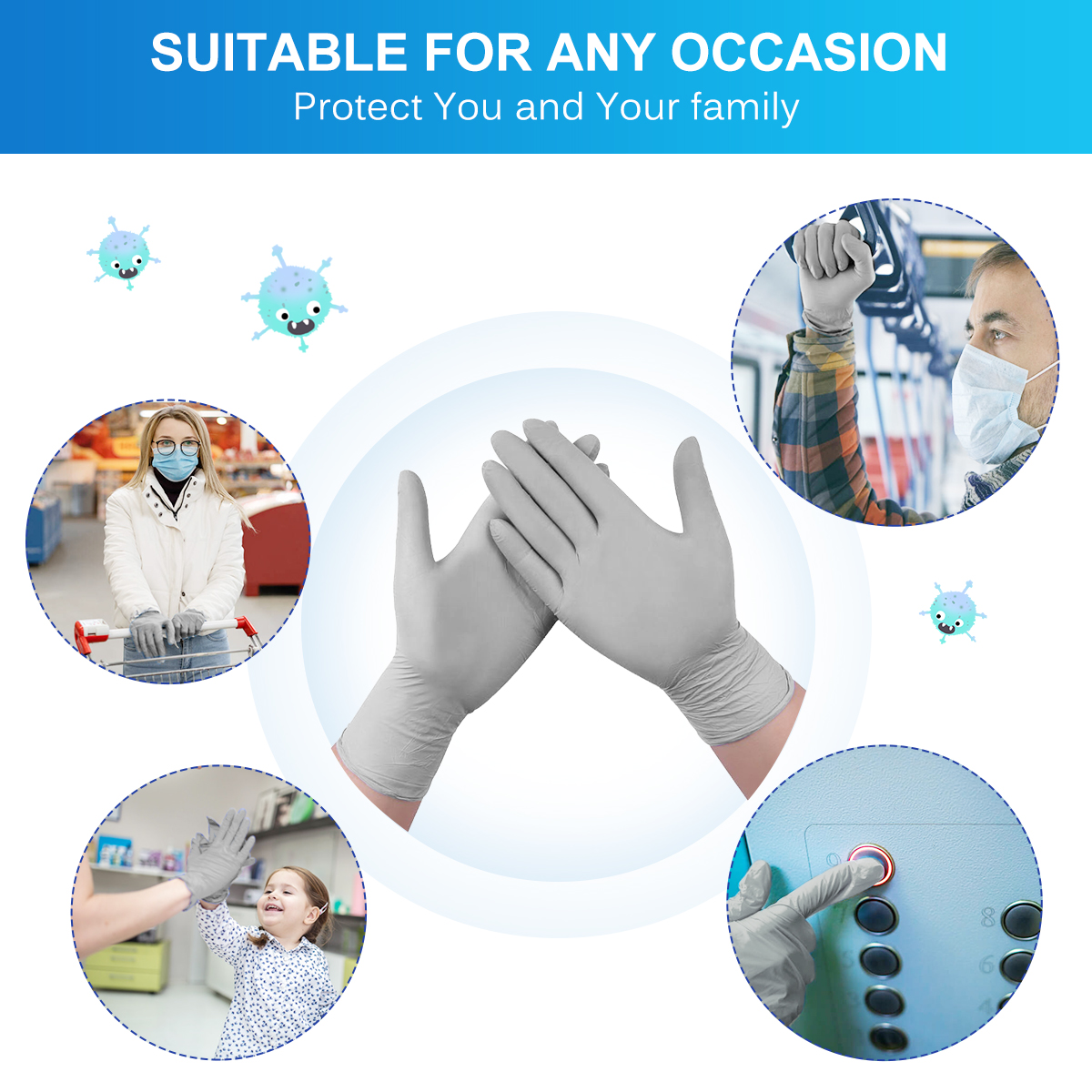 SML-100Pcs-Disposable-Gloves-Nitrile-Free-Sterile-Glove-for-Picnic-Food-Cleaning-1671436-5