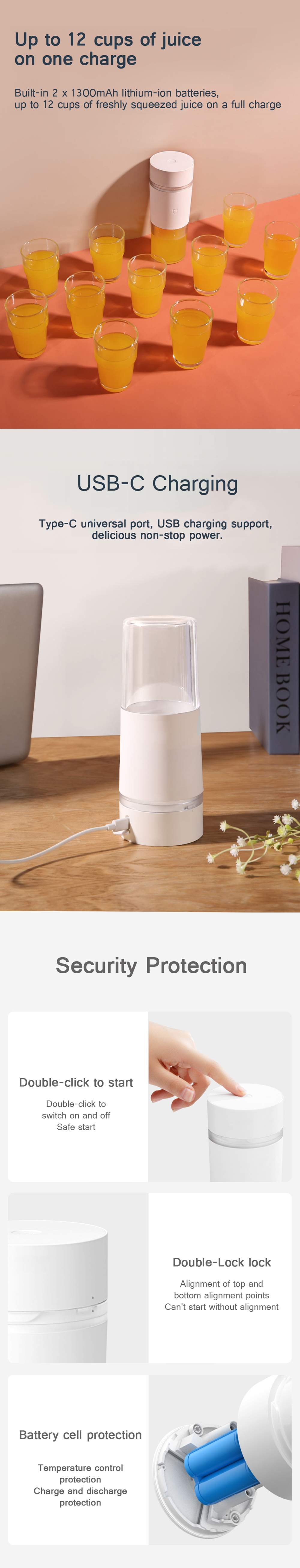 XIAOMI-MIJIA-300ML-Portable-Juicer-Type-c-Charging-Blender-Fruit-Vegetables-Juice-Extractor-Food-Pro-1936032-3