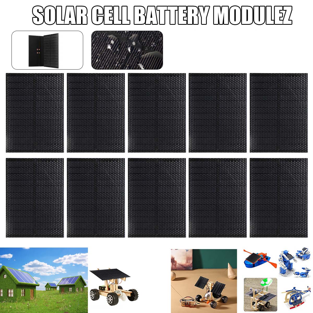 10-PCS-110times-80mm-ETFE-Mini-Solar-Cell-With-Bottom-Plate-Mono-Solar-Panel-Solar-Battery-Charger-S-1935844-1