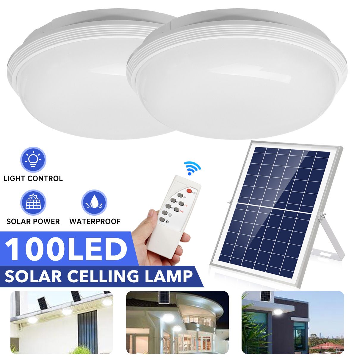 2-PCS-50W-Solar-Ceiling-Light-Remote-Control--Light-ControlTiming-Indoor-Solar-Light-100-Lamp-Beads--1935916-1