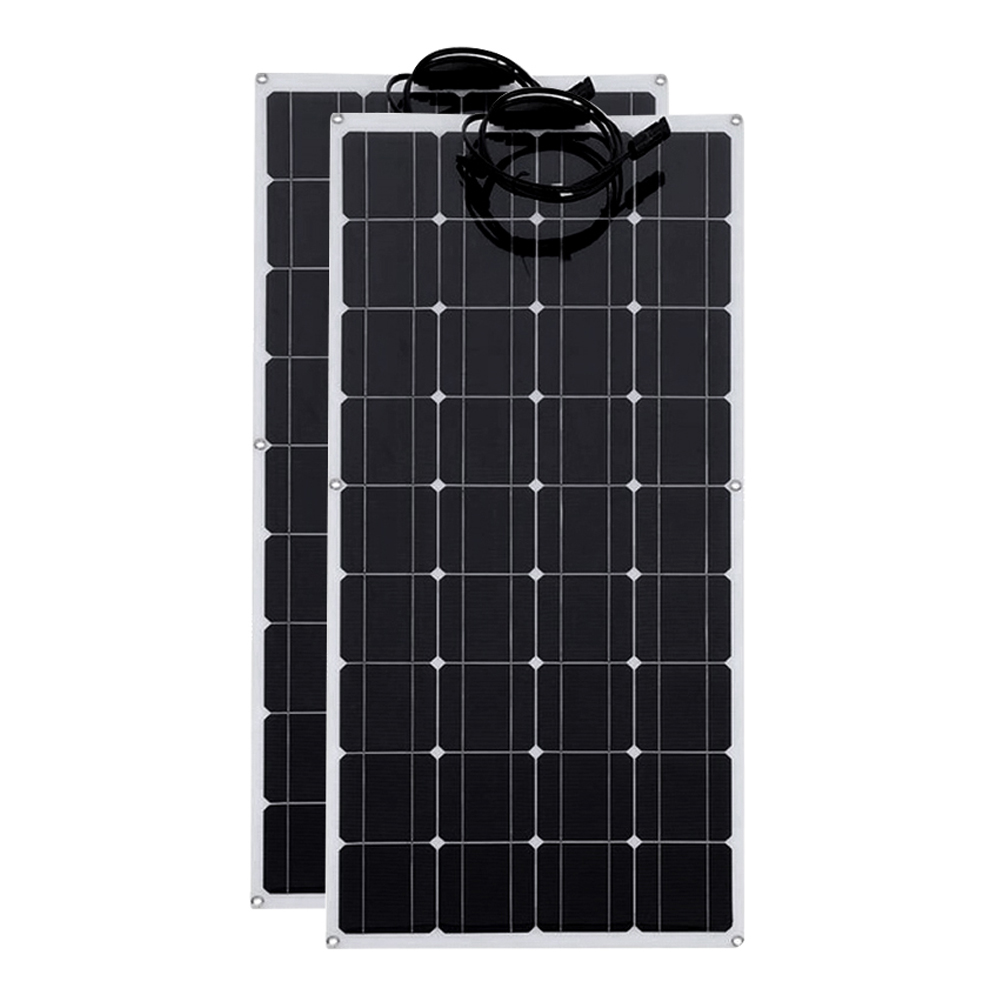 2-Pcs-100W-18V-Solar-Panel-RV-Car-Boat-Battery-Charger-Power-Portable-Outdoor-Camping-Travel-Home-1856028-1