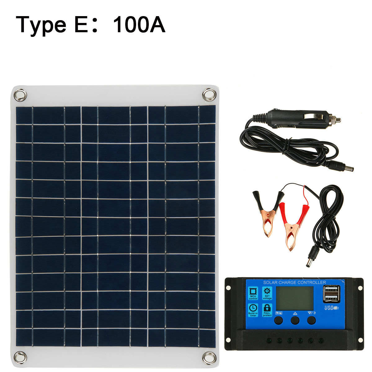 20W-12V5V-Polycrystalline-Solar-Panel-Kit-Battery-Charger-Portable-Solar-Panel-for-Car-Boat-Van-1910550-11