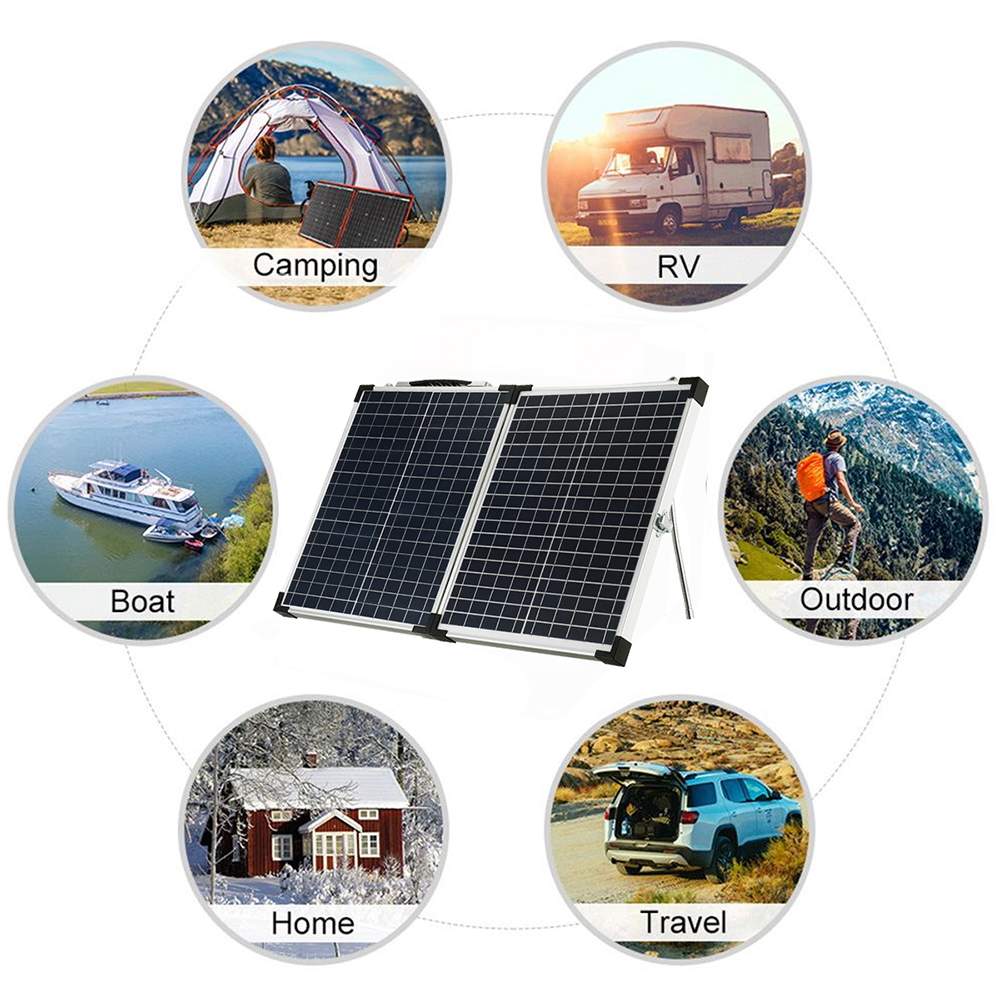 50W-Foldable-Solar-Panel-Emergency-Solar-Charging-With-100A-Controller-for-Car-Van-Boat-Caravan-Camp-1933503-13