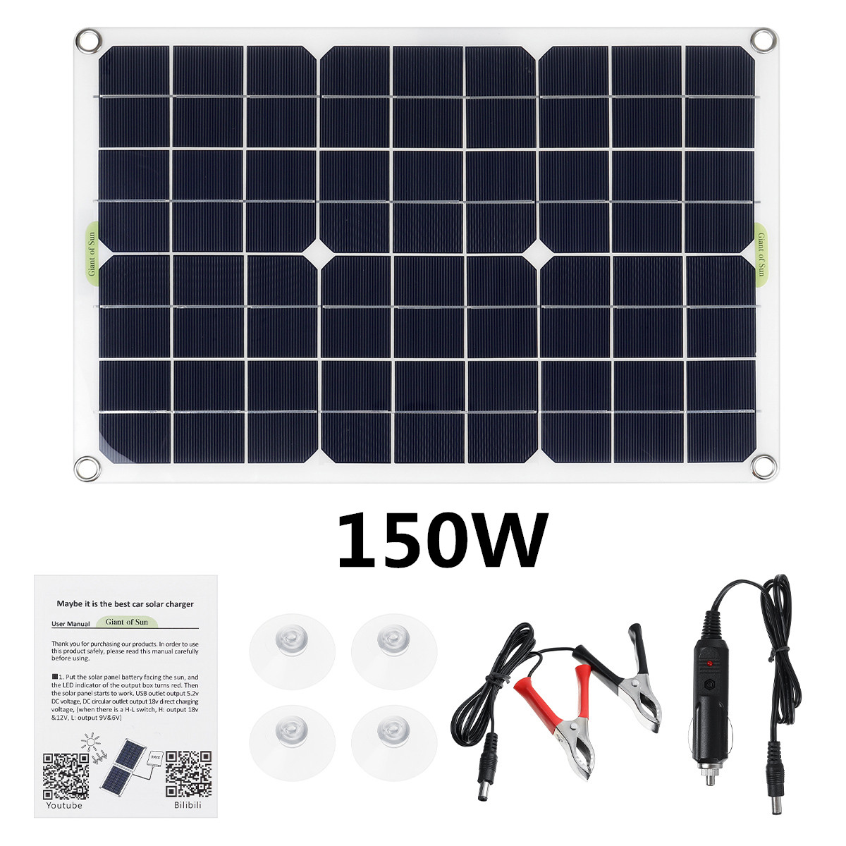 50W-Solar-Panel-Kit-18V-Battery-Charger-1020304050A-Controller-DCUSBTYPE-C-For-Outdoor-Camping-Acces-1780843-6