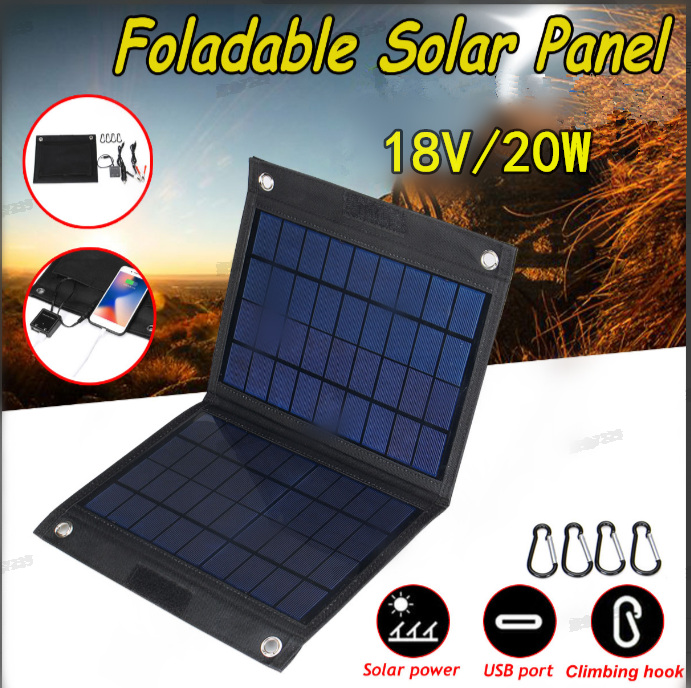 IPReereg-20W-18V-Folding-Solar-Panel-Charger-USB-Backpacking-Power-Bank-Power-Supply-for-Camping-Tra-1833698-1