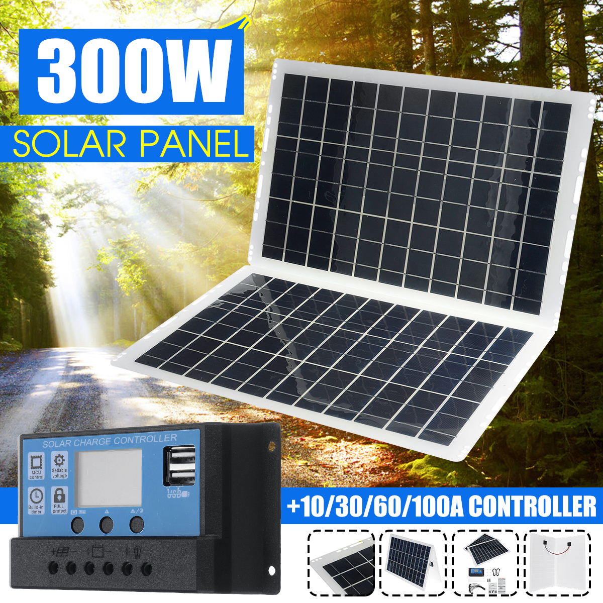 Portable-Solar-Panel-Kit-10A30A60A100A-USB-Battery-Charger-for-Outdoor-Camping-Travel-Caravan-Van-Bo-1856163-1