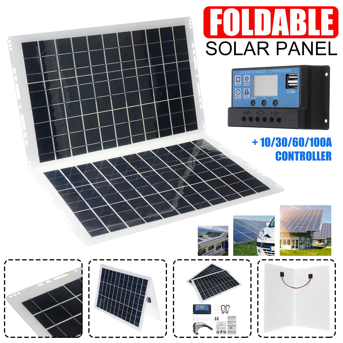 Portable-Solar-Panel-Kit-10A30A60A100A-USB-Battery-Charger-for-Outdoor-Camping-Travel-Caravan-Van-Bo-1856163-2