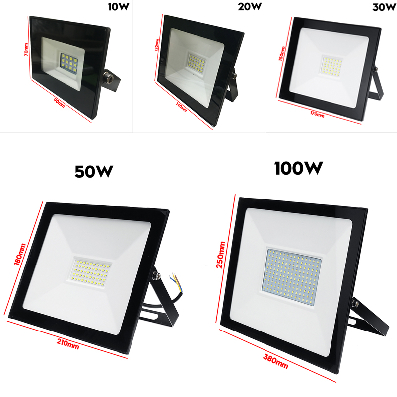 10203050100W-6500K-LED-Flood-Light-Spotlight-IP65-Waterproof-Landscape-Lamp-Outdoor-Emergency-Lanter-1549845-5