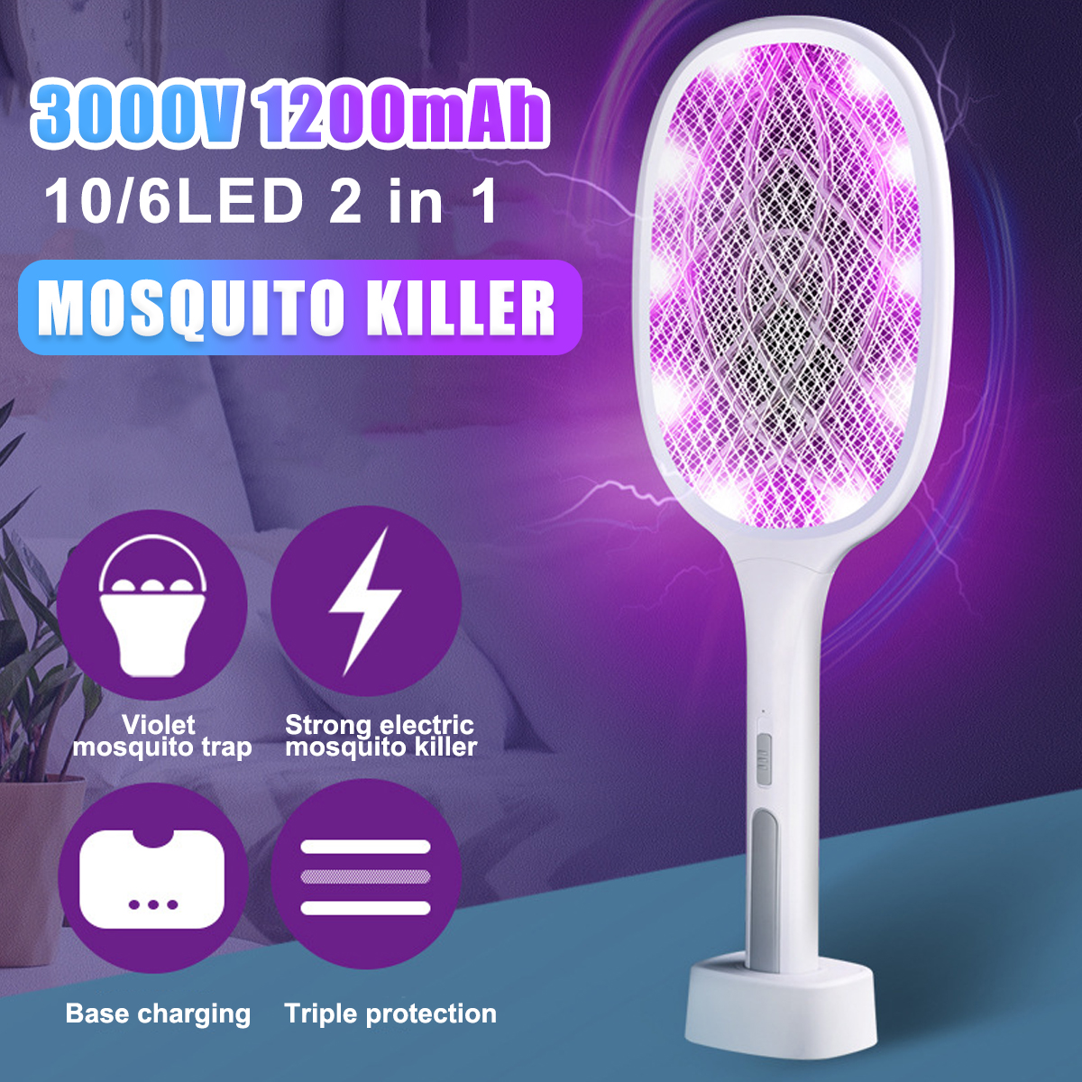 106LED-Electric-Flies-Mosquito-Swatter-3000V-Anti-Mosquito-Fly-Bug-Zapper-Racket-Rechargeable-Summer-1883413-1