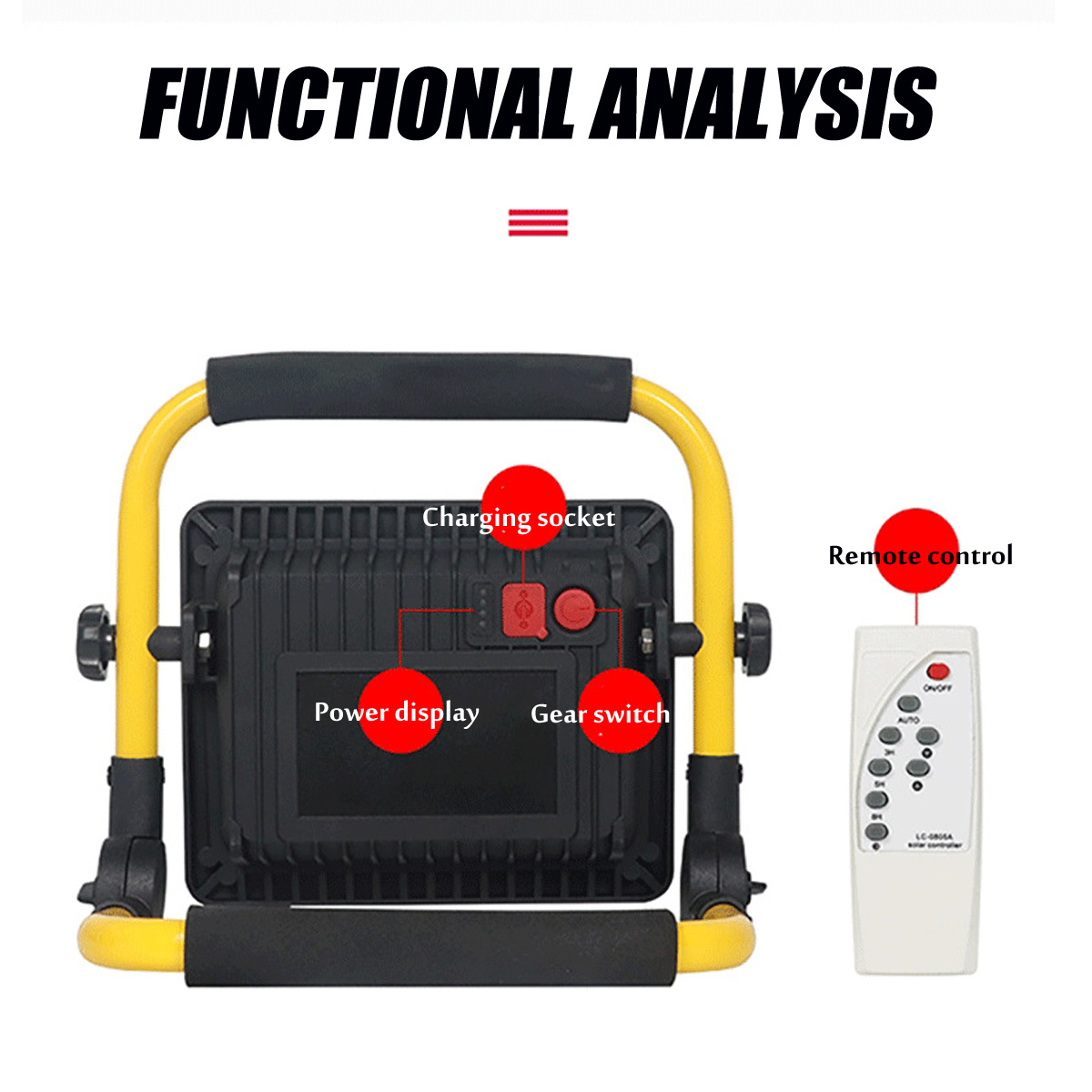 150W-IP67-Outdoor-Camping-Light-Powerbank-Function-Remote-Control-Dustproof-Flood-Light-Ultra-Bright-1630354-3