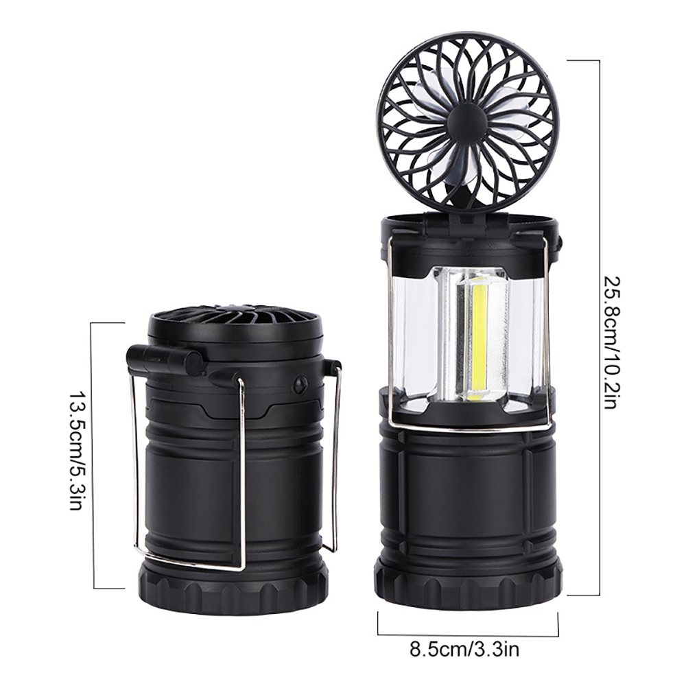 2-in-1-COBBall-Bulb-Camping-Light-Multifunction-Camping-Emergency-Lantern-With-Fan-Work-Lights-Night-1933564-13