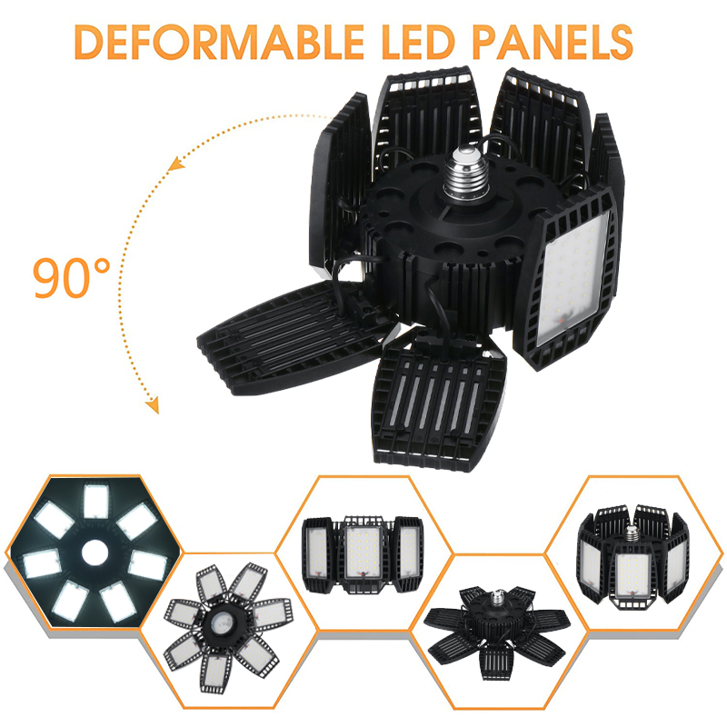 200W-6500K-LED-Morphing-Folding-Lamp-Lighting-Pendant-Light-Multi-angle-Rotation-Waterproof-Heat-Dis-1898577-3
