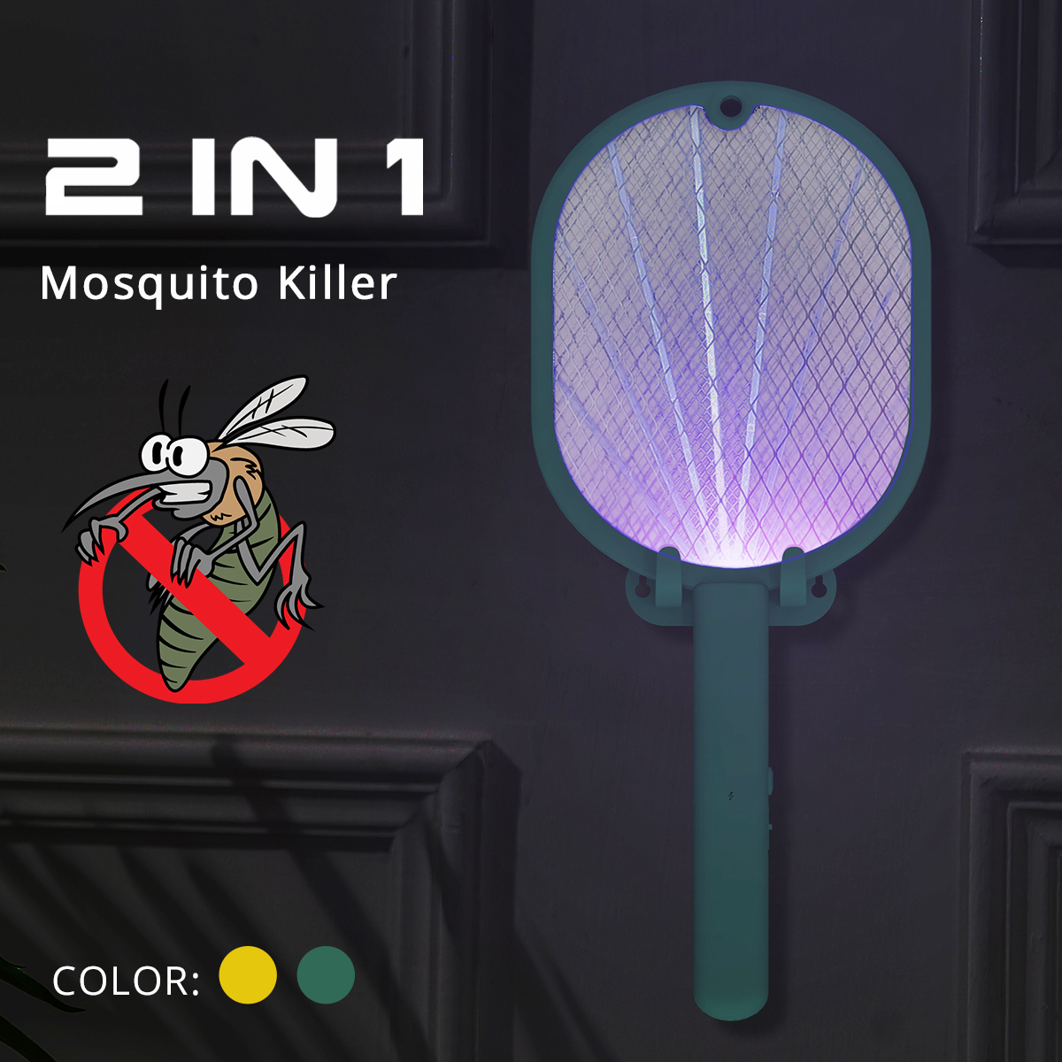 2700V-Electric-Mosquito-Swatter-Night-Light-Dual-Mode-Built-in-450mAh-Battery-USB-Rechargeable-Outdo-1871986-3