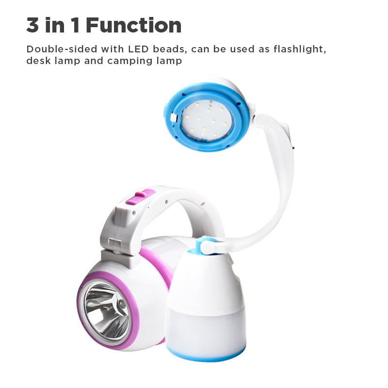 3-In-1-Camping-Light-USB-Recharge-Portable-Flashlight-Desk-Lamp-Foldable-180deg-Adjustment-Emergency-1514709-2
