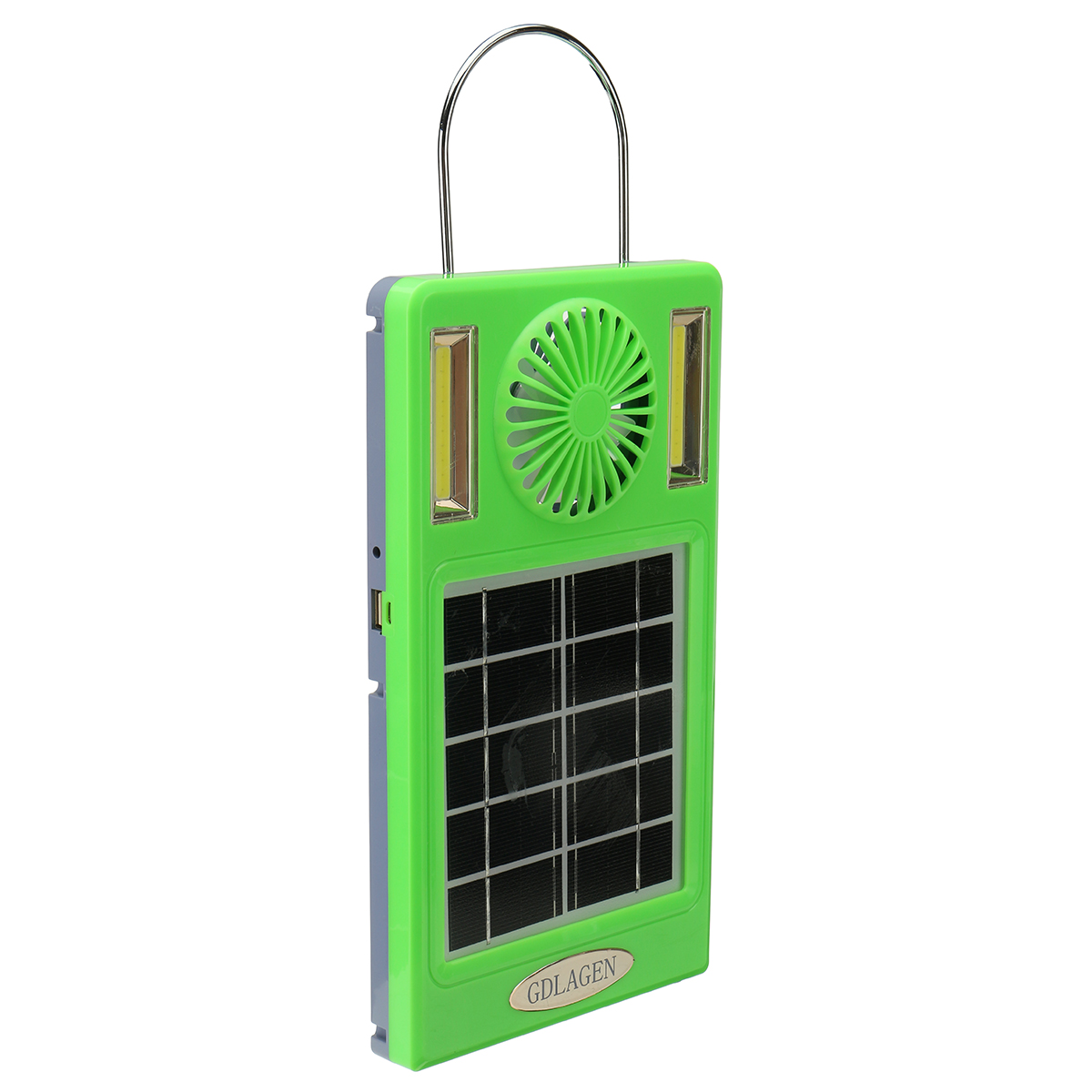 4-in-1-750lm-Camping-Light-COB-Work-Light-Solar-Power-Panel-Fan-Power-Bank-EDC-Outdoor-Travel-1783362-3