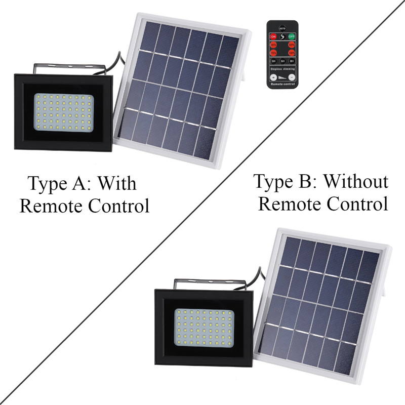 400LM-54-LED-Solar-Sensor-Flood-Light-Remote-Control-Outdoor-Security-Lamp-2200mAh-IP65-Waterproof-L-1637411-7