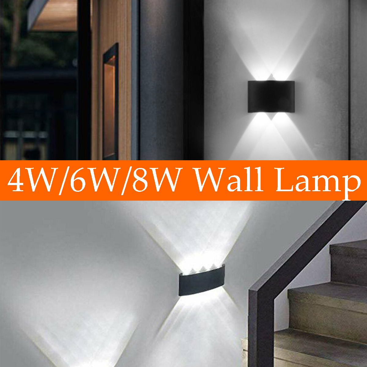 468W-6000K-Wall-Light-IP65-Waterproof-LED-Sconce-Lamp-Up-Down-Outdoor-Camping-Light-Patio-Lawn-Light-1762392-1