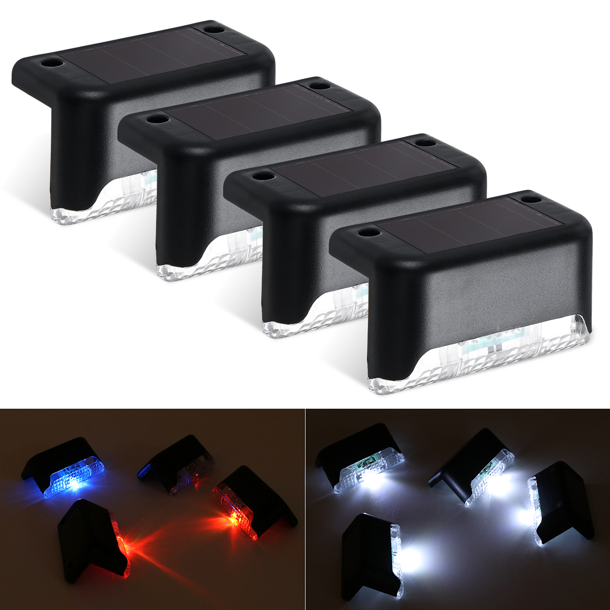 4PCS-Solar-LED-Deck-Lights-Outdoor-Waterproof-Garden-Pathway-Light-Stairs-Step-Fence-Lamp-1752620-1