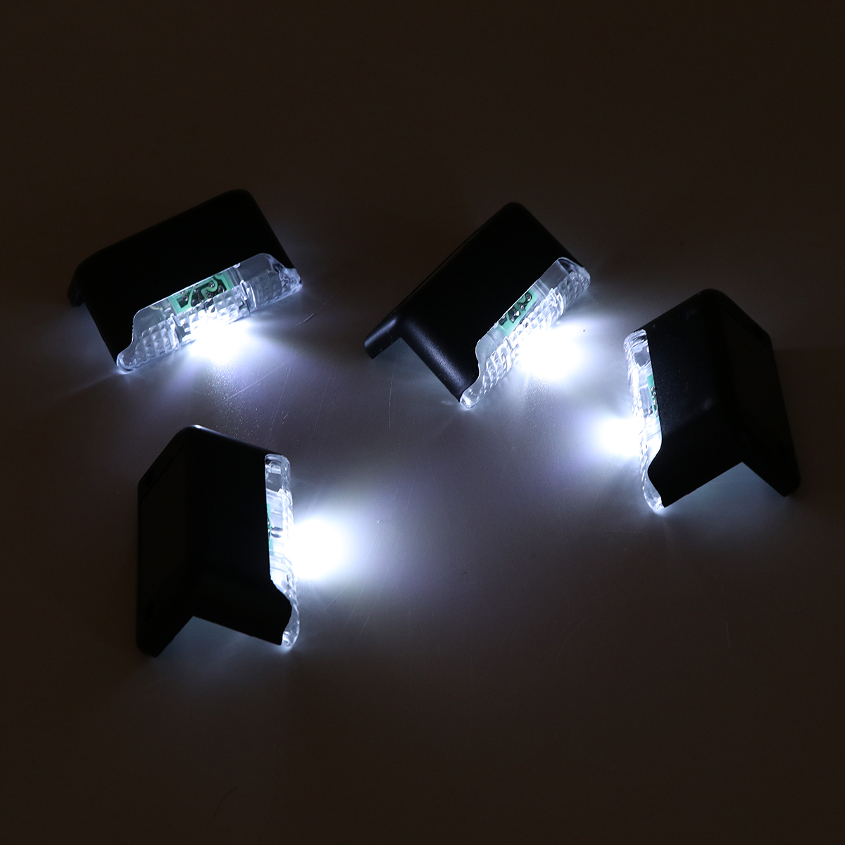 4PCS-Solar-LED-Deck-Lights-Outdoor-Waterproof-Garden-Pathway-Light-Stairs-Step-Fence-Lamp-1752620-11