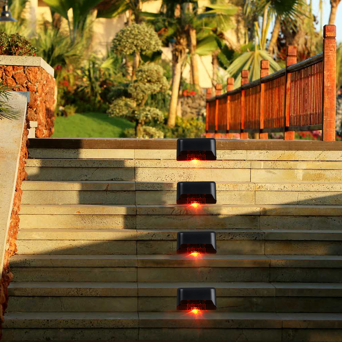 4PCS-Solar-LED-Deck-Lights-Outdoor-Waterproof-Garden-Pathway-Light-Stairs-Step-Fence-Lamp-1752620-13