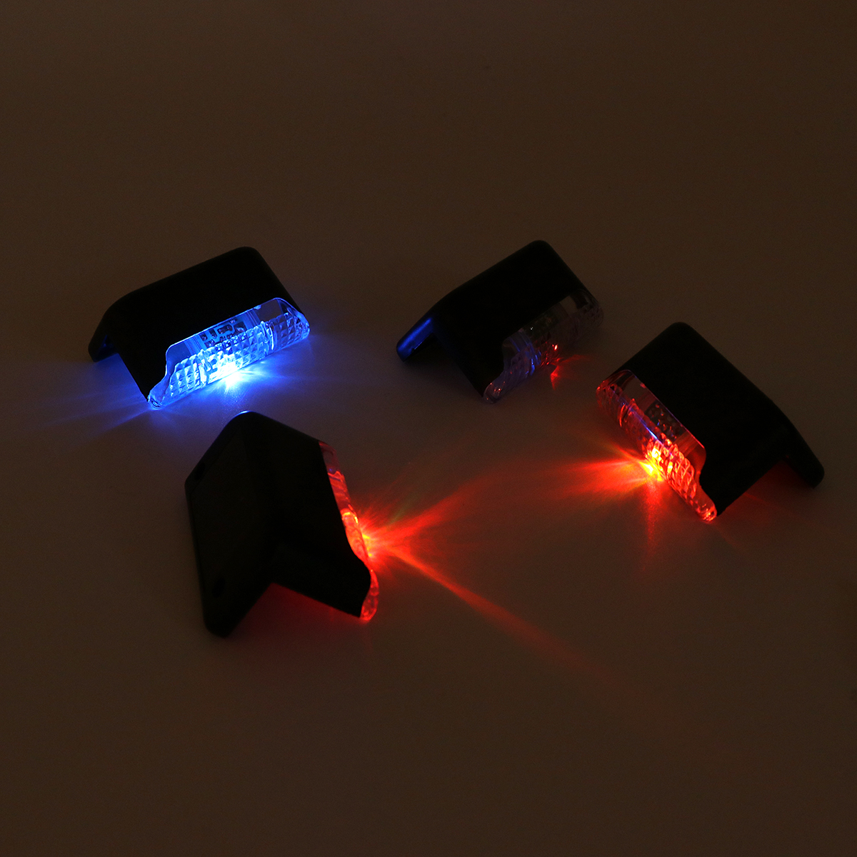 4PCS-Solar-LED-Deck-Lights-Outdoor-Waterproof-Garden-Pathway-Light-Stairs-Step-Fence-Lamp-1752620-8