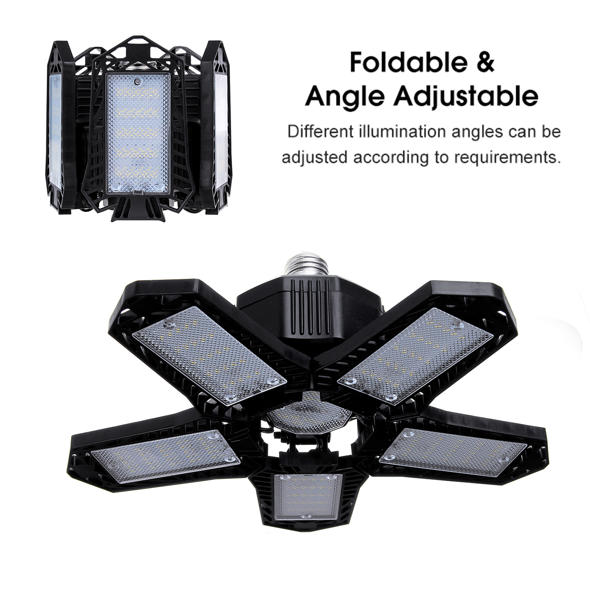 5-Leaf-Foldable-Camping-Lamp-LED-Lantern-Portable-USB-Rechargeable-Garage-Lamp-For-Tent-Lighting-1777597-2
