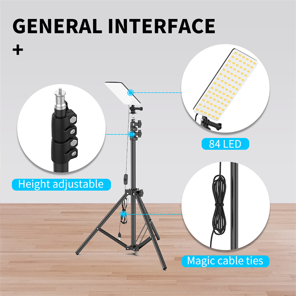84pcs-LED-USB-Powered-Lamp-With-Tripods-LED-Light-2m-Cable-for-Outdoor-Camping-Picnic-Home-Live-Stre-1933584-4