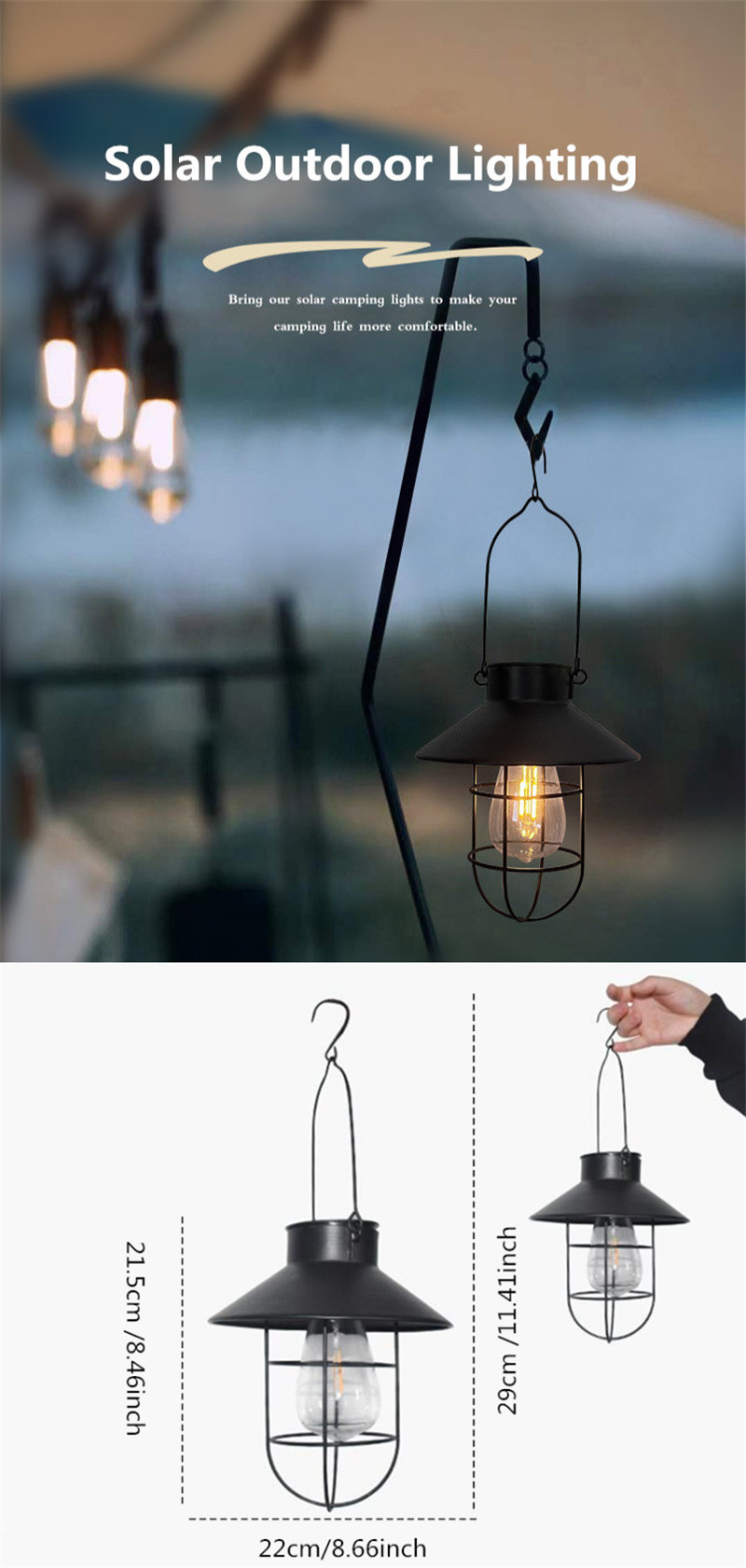 Camping-Tent-Light-Solar-Powered-Portable-Iron-Lantern-Rechargeable-Emergency-Lamp-Outdoor-Lighting-1930476-1