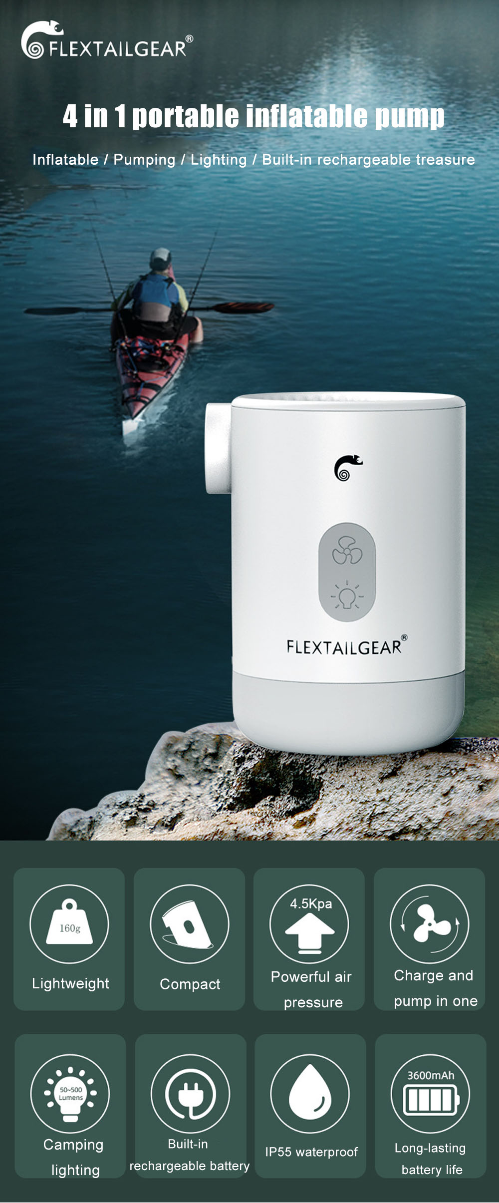FLEXTAILGEAR-3600mAh-4-in-1-Portable-Inflatable-Pump-Lighting-Built-in-Rechargeable-Waterproof-Campi-1895559-1