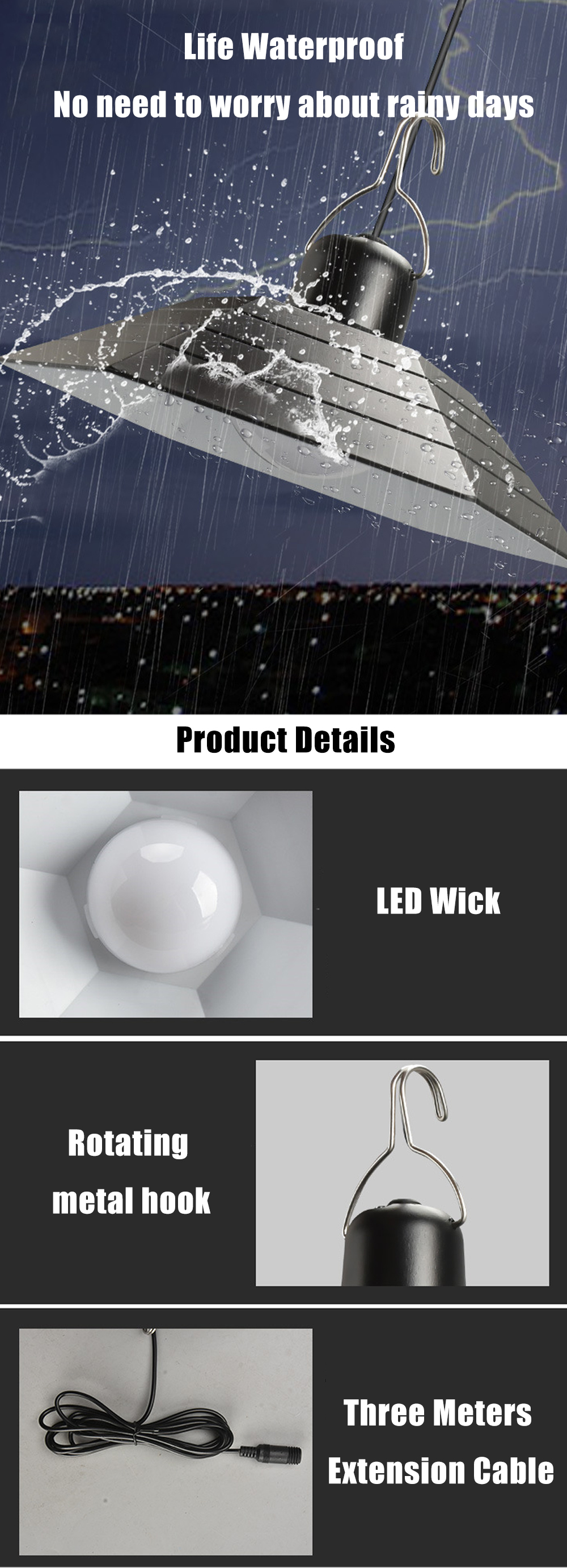 IPReereg-50W-37V-Solar-Light-600LM-IP65-Waterproof-LED-Bulb-Light-with-Remote-Control-For-Outdoor-Ca-1902275-3