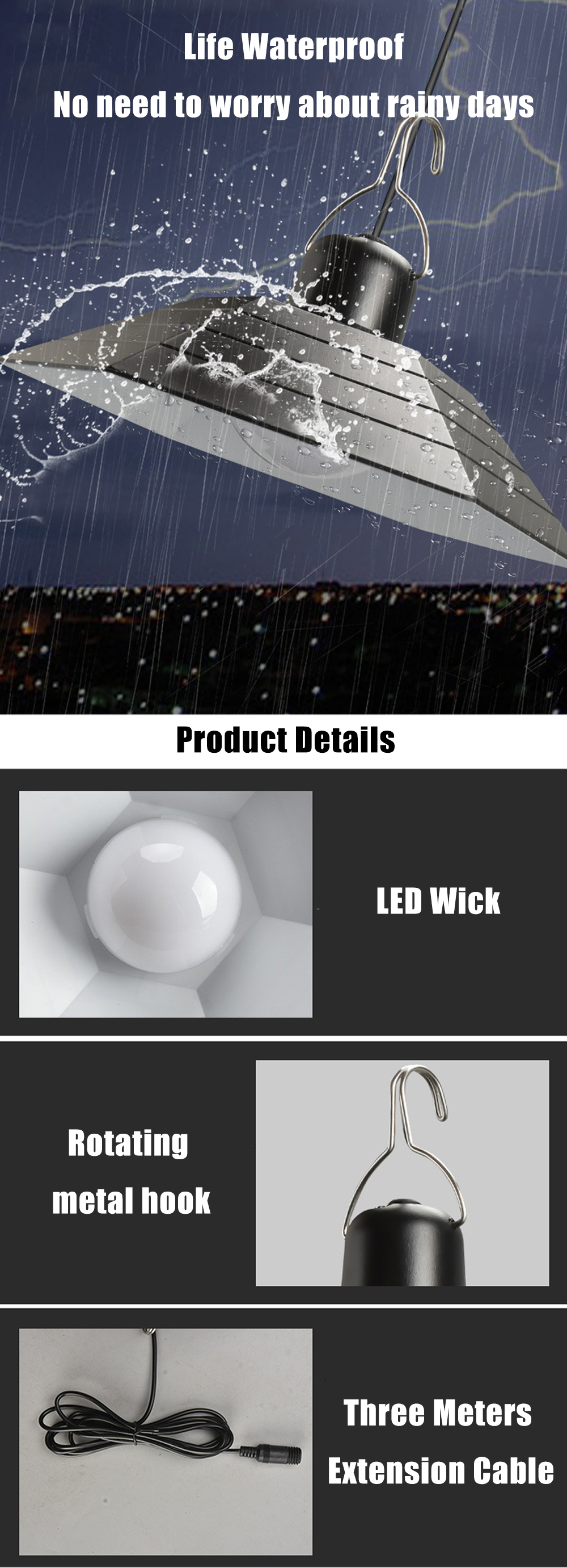 IPReereg-50W-37V-Solar-Light-600LM-IP65-Waterproof-LED-Bulb-Light-with-Remote-Control-For-Outdoor-Ca-1902275-3