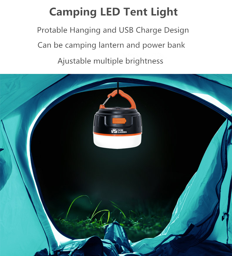 Multifunction-Camping-Light-20-198LM-LED-Flashlight-SOS-Emergency-Lamp-Outdoor-Power-Bank-1261405-3