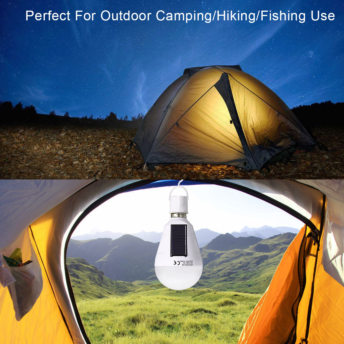 Outdoor-12W-Led-Solar-Powered-Tent-Lantern-Camping-Emergency-Lights-Portable-Fishing-Night-Bulb-1282161-8
