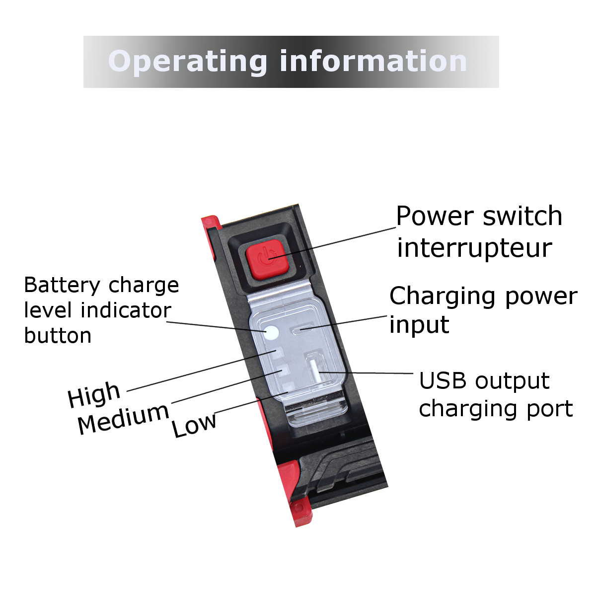 Outdoor-Camping-750lm-COB-Tent-Light-USB-Rechargeable-Power-Bank-Work-Maintenance-Light-1342670-2