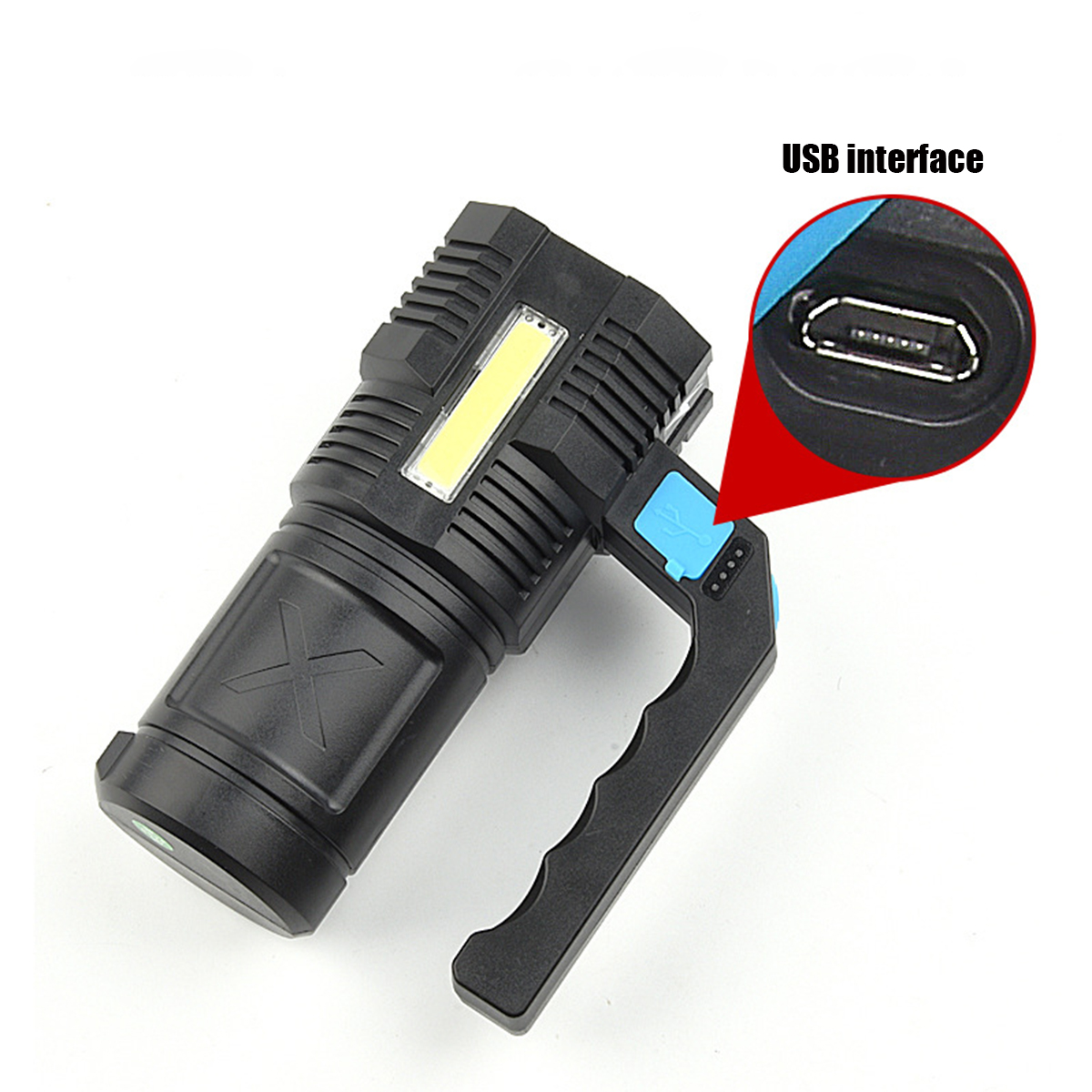 Outdoor-Portable-COB-LED-Camping-Work-Light-USB-Recharging-Flashlight-Emergency-Handheld-Flood-Lamp--1921260-5