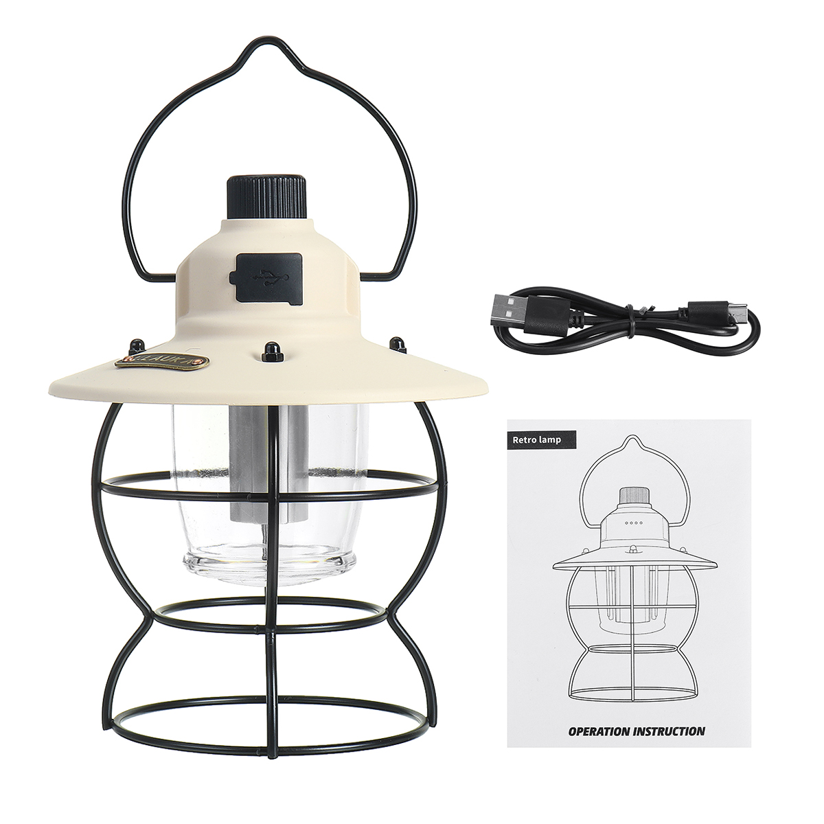 Portable-50W-USB-Rechargeable-Camping-Light-LED-Bulb-Light-Outdoor-Tent-Lantern-For-Hiking-Climbing--1930682-4