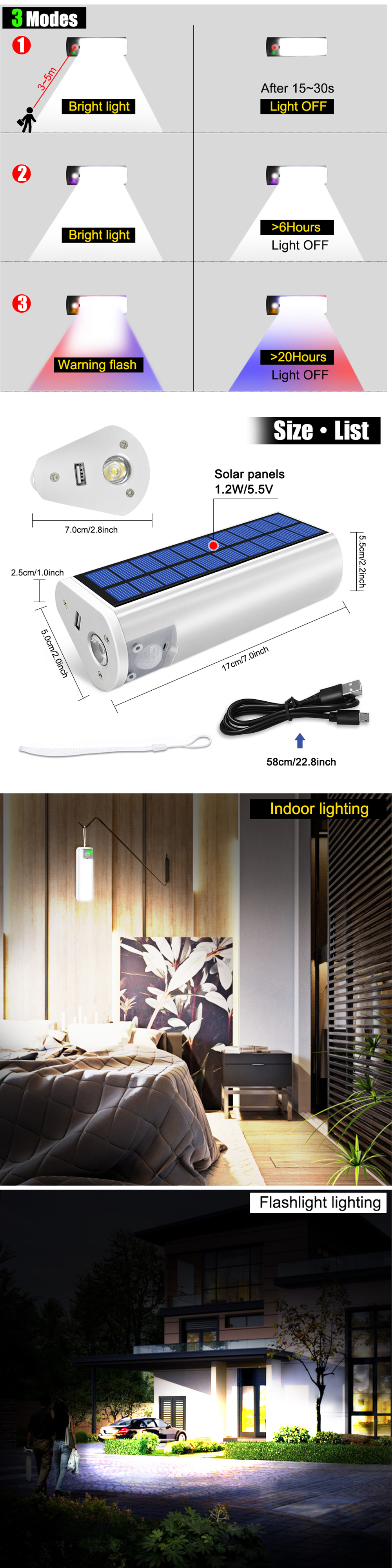 XANESreg-260LM-Multifunctional-Solar-Camping-Light-Waterproof-Power-Bank-3-Modes-Work-Lamp-Outdoor-T-1769001-2