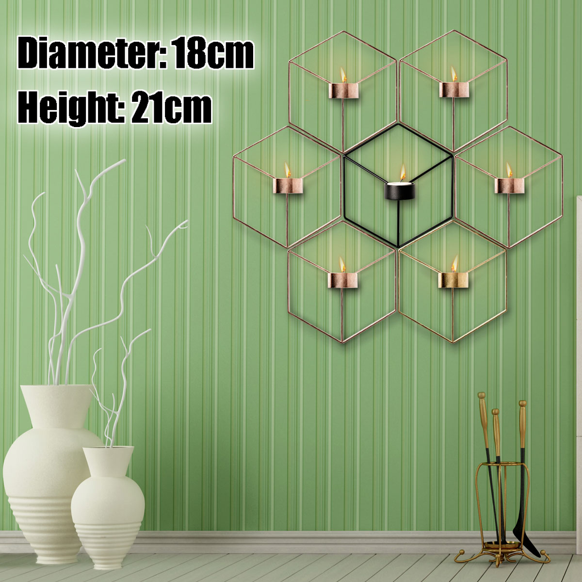 3D-Geometric-Nordic-Style-Candle-Holder-Iron-Candlestick-Handmade-Wall-Art-Room-Home-Decor-1390551-1