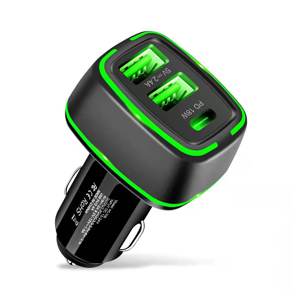 Bakeey-18W-3-Port-USB-PD-Car-Charger-Adapter-USB-C-PD-QC30-Fast-Charging-For-iPhone-13-13-Mini-13-Pr-1930614-6