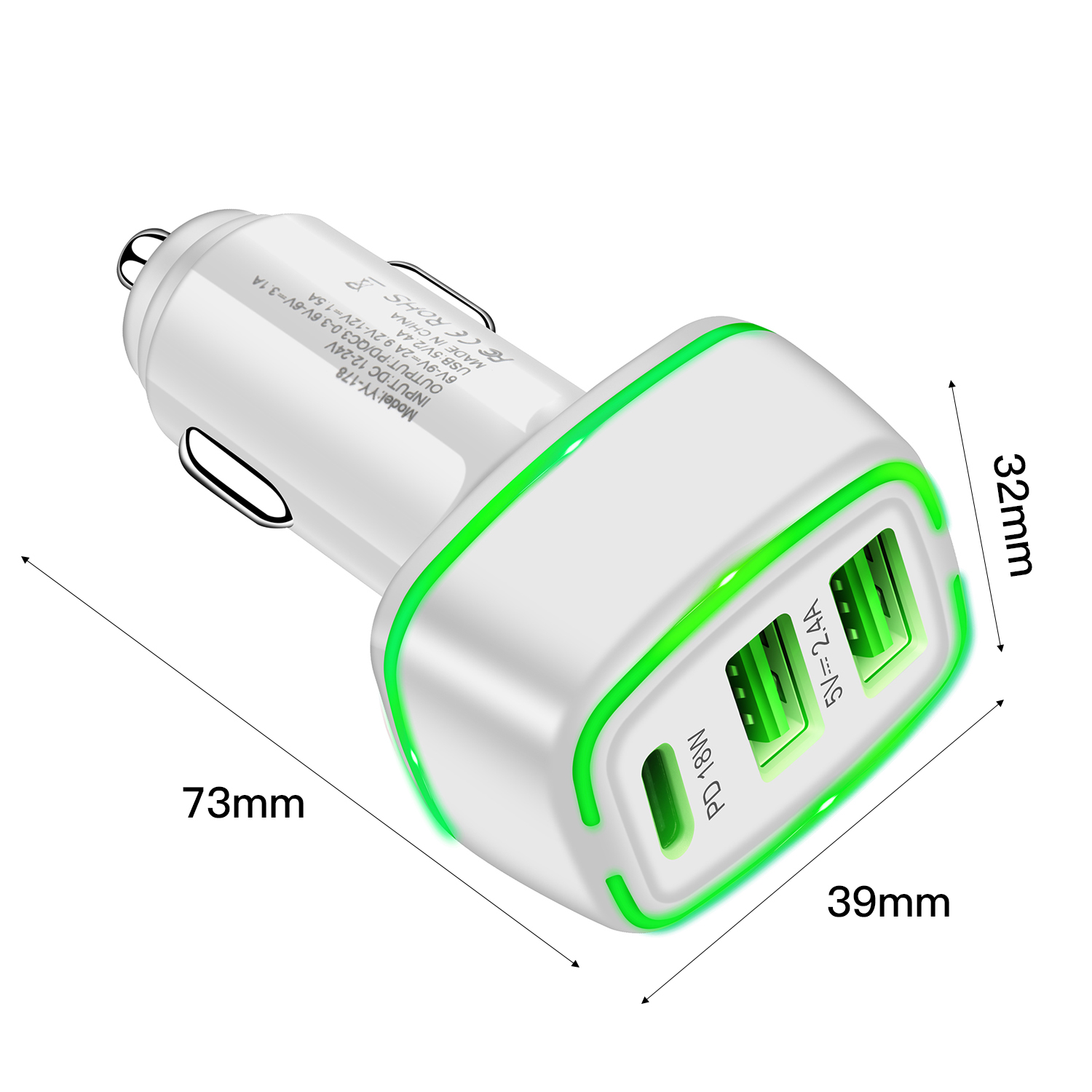 Bakeey-18W-3-Port-USB-PD-Car-Charger-Adapter-USB-C-PD-QC30-Fast-Charging-For-iPhone-13-13-Mini-13-Pr-1930614-9