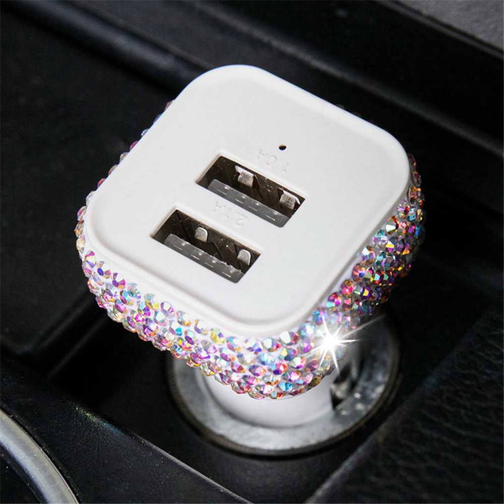 Bakeey-21A-LED-Light-Dual-USB-Fast-Charging-USB-Car-Charger-Adapter-For-iPhone-11-Pro-Huawei-P30-Pro-1615608-4