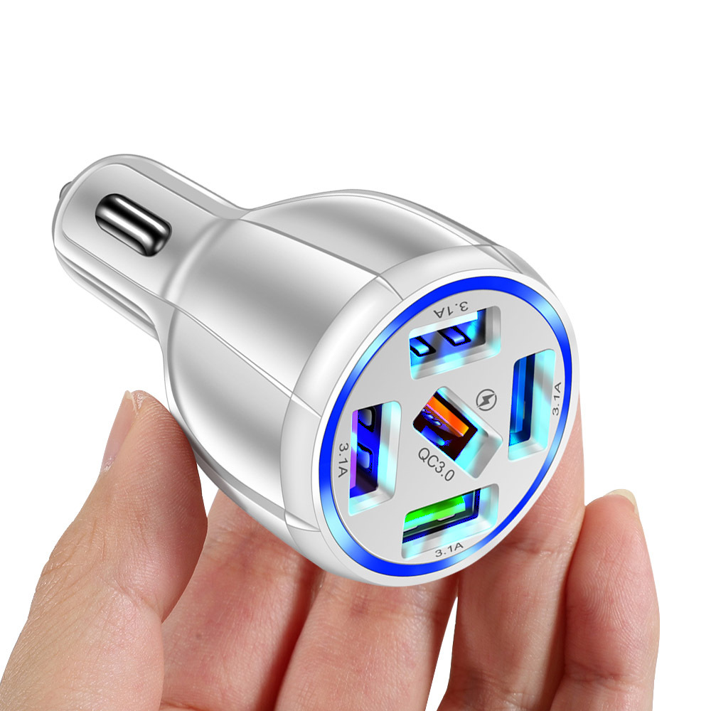 Bakeey-5-USB-QC30-Fast-Charging-Mini-Car-Charger-for-Samsung-Galaxy-Note-S21-ultra-Huawei-Mate40-One-1859864-2