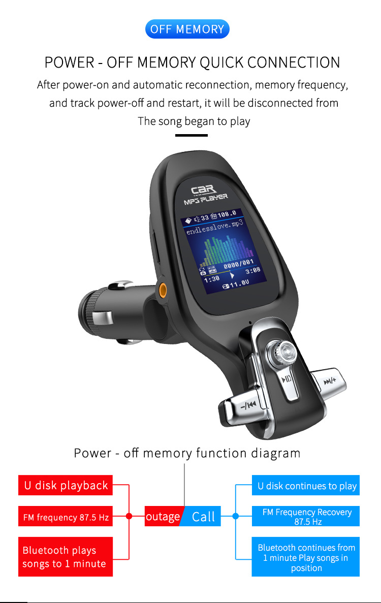 Bakeey-BT28-Car-Charger-LED-Digital-Display-Wireless-Radio-Adapter-HiFi-Music-Play-Car-Kit-With-Mic--1941471-10