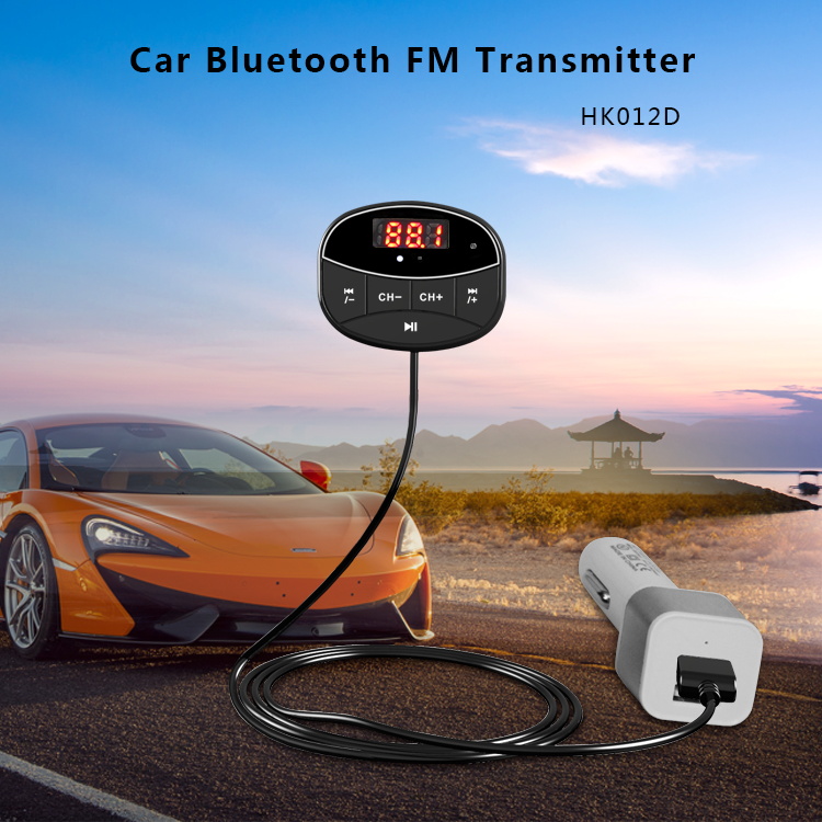 Bakeey-Car-Kit-Hands-Free-TF-Card-Extend-FM-Music-Blutooth-Receiver-Trasmitter-Car-Charger-For-Phone-1284969-1